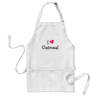 I Love Oatmeal Standard Apron
