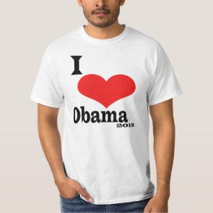 I Love Obama 2012 T-Shirt