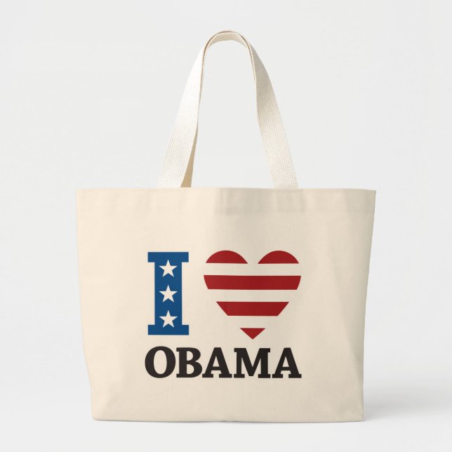 I Love Obama Bag (Front)