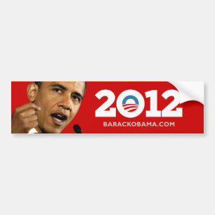 I Love Obama Biden 2012 Bumper Sticker