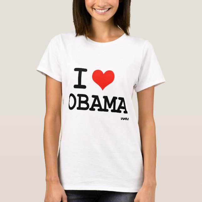 I love Obama T-Shirt (Front)