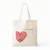 I love OBOE Tote Bag I オーボエラブトートバッグ
