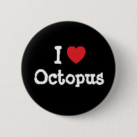 I love Octopus heart T-Shirt