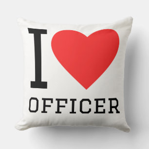 I love officer cushion