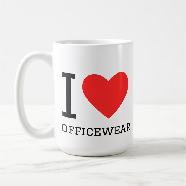I love officewear coffee mug (Left)