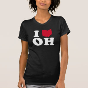 I LOVE OHIO - CLASSIC - Map Design -.png T-Shirt