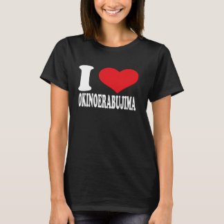 I Love Okinoerabujima Heart Okinoerabujima Pride T-Shirt