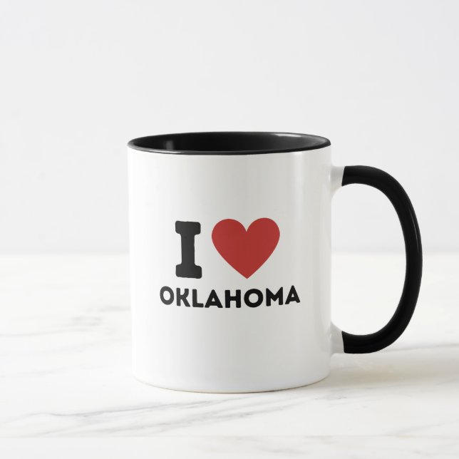 I love Oklahoma Mug (Right)