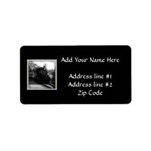 I love old trains - Arcade and Attica Railroad Label