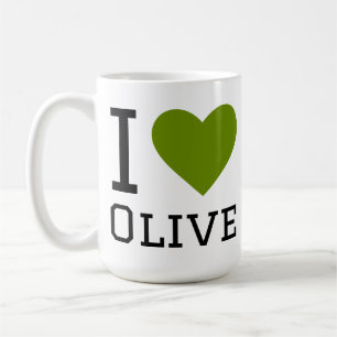 I love olive coffee mug