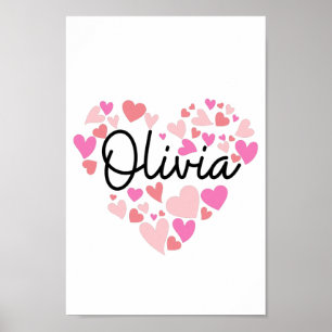 I love Olivia Poster