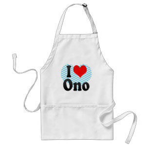 I Love Ono, Japan. Aisuru Ono, Japan Standard Apron