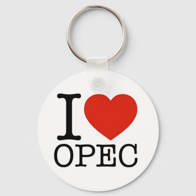 I Love OPEC Keychain (Front)
