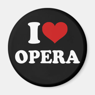 I Love Opera Magnet