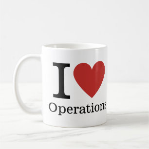 I ❤️ Love Operations - Operations Department MUG