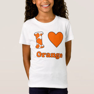 I love Orange T-Shirt