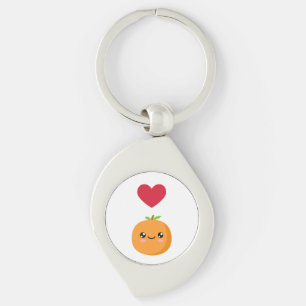 I love Oranges Key Ring