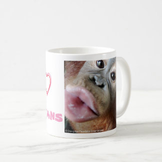 I Love Orangutans Coffee Mug
