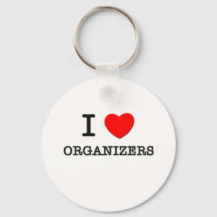 I Love Organizers Key Ring