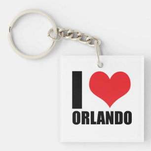 I love Orlando Key Ring