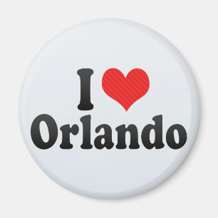 I Love Orlando Magnet