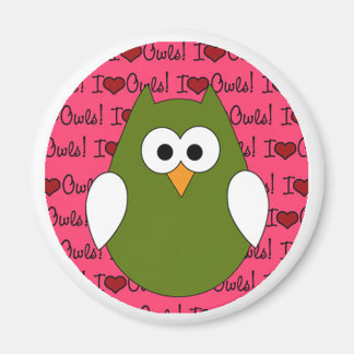 I Love owls Magnet