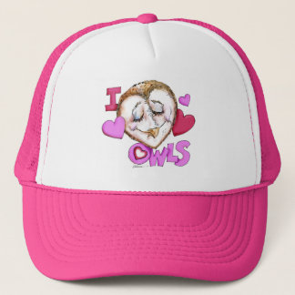 I love Owls Trucker Hat