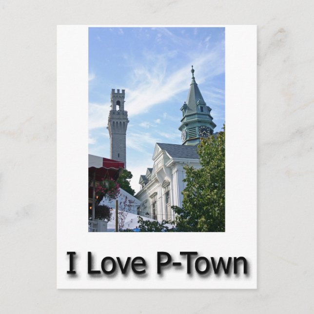 I Love P-Town Postcard (Front)
