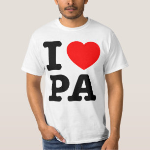 I LOVE PA Pennsylvania T-Shirt