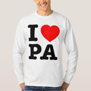 I LOVE PA Pennsylvania T-Shirt