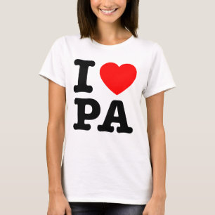 I LOVE PA Pennsylvania T-Shirt