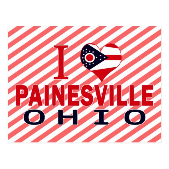 I love Painesville, Ohio Postcard