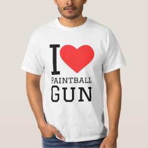 I love paintball gun T-Shirt