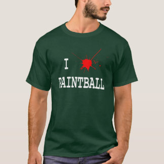 I love paintball T-Shirt
