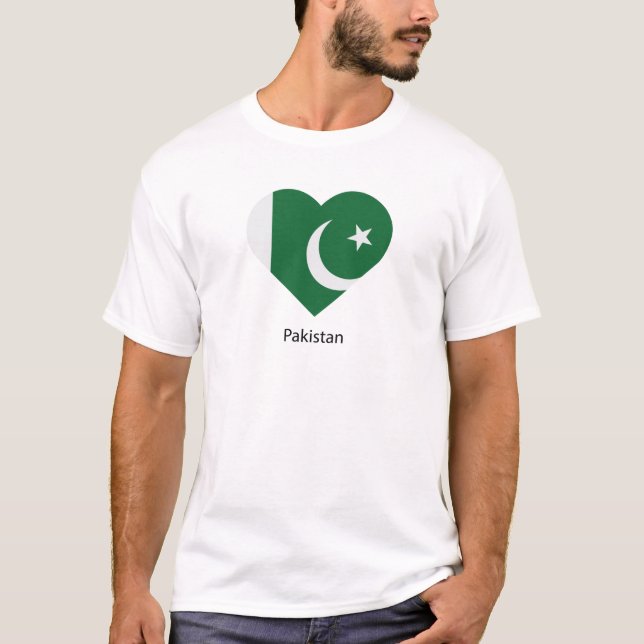 I Love Pakistan T-Shirt (Front)