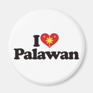 I Love Palawan Magnet