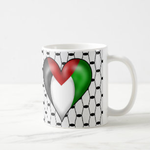 I love Palestine Coffee Mug
