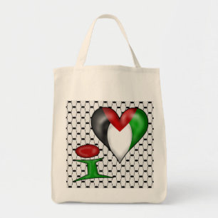 I love Palestine Tote Bag