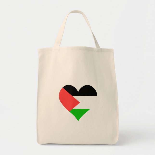 I Love Palestine Tote Bag (Front)