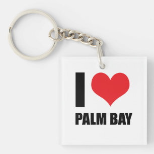 I love Palm Bay Key Ring