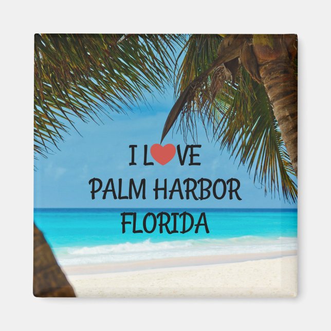 I Love Palm Harbour, Florida Magnet (Front)