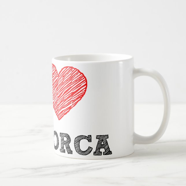 I Love Palma de Mallorca Coffee Mug (Right)