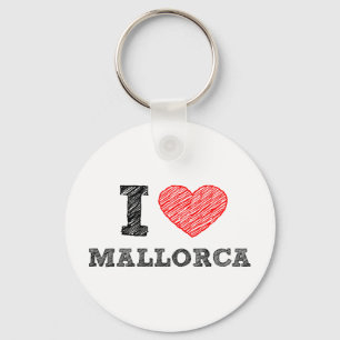 I Love Palma de Mallorca Key Ring