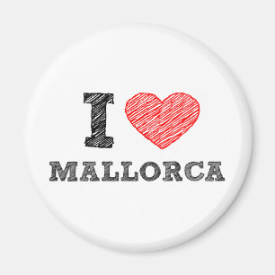I Love Palma de Mallorca Magnet