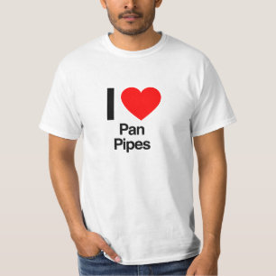 i love pan pipes T-Shirt