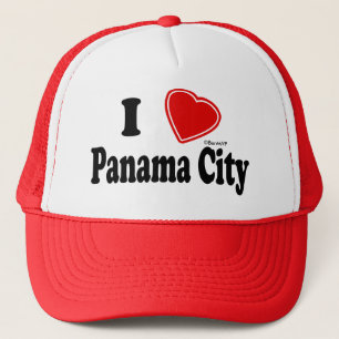 I Love Panama City Trucker Hat