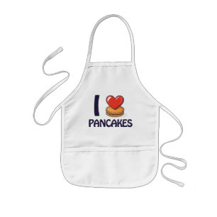 I love Pancakes T-Shirt Kids Apron