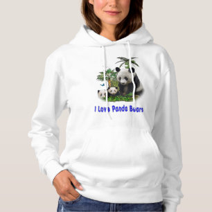 I love panda Bears Hoodie