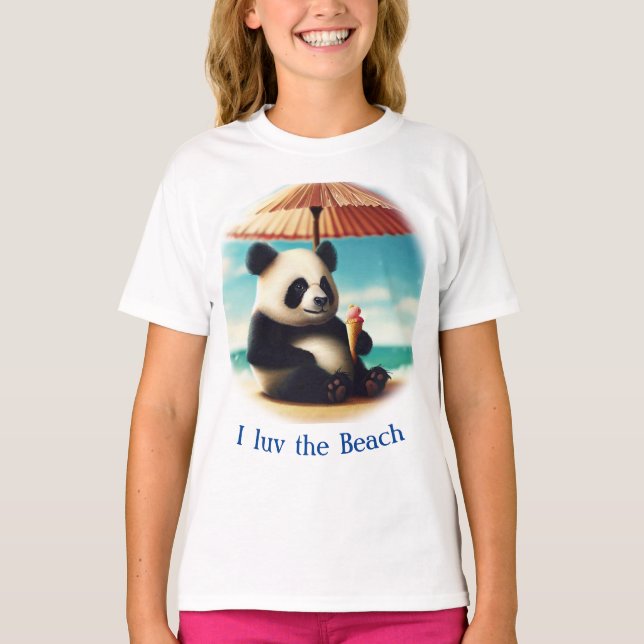 I love panda Bears T-Shirt (Front)