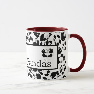 I love pandas mug